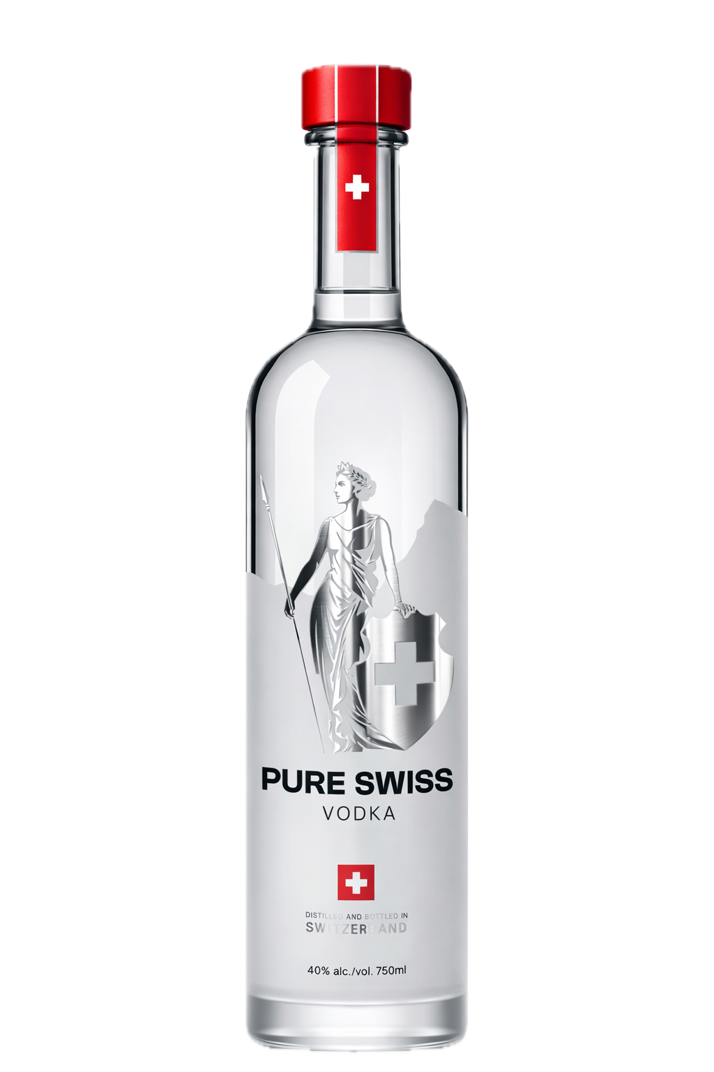 Pure Swiss Vodka Bottle